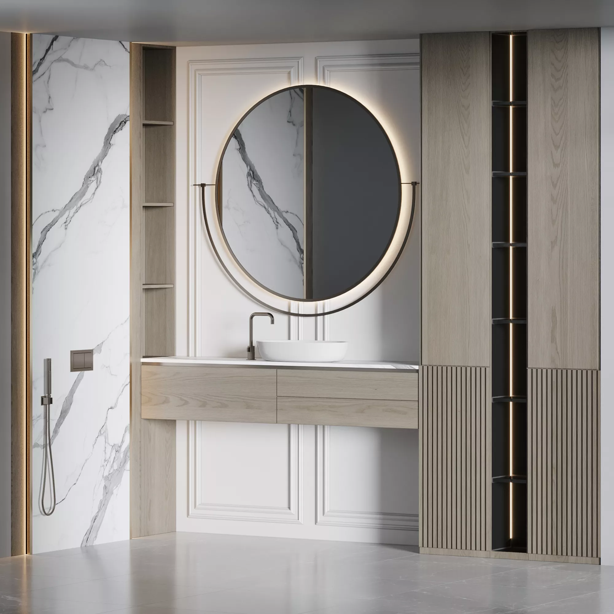 Bathroom Furniture 52 3D model