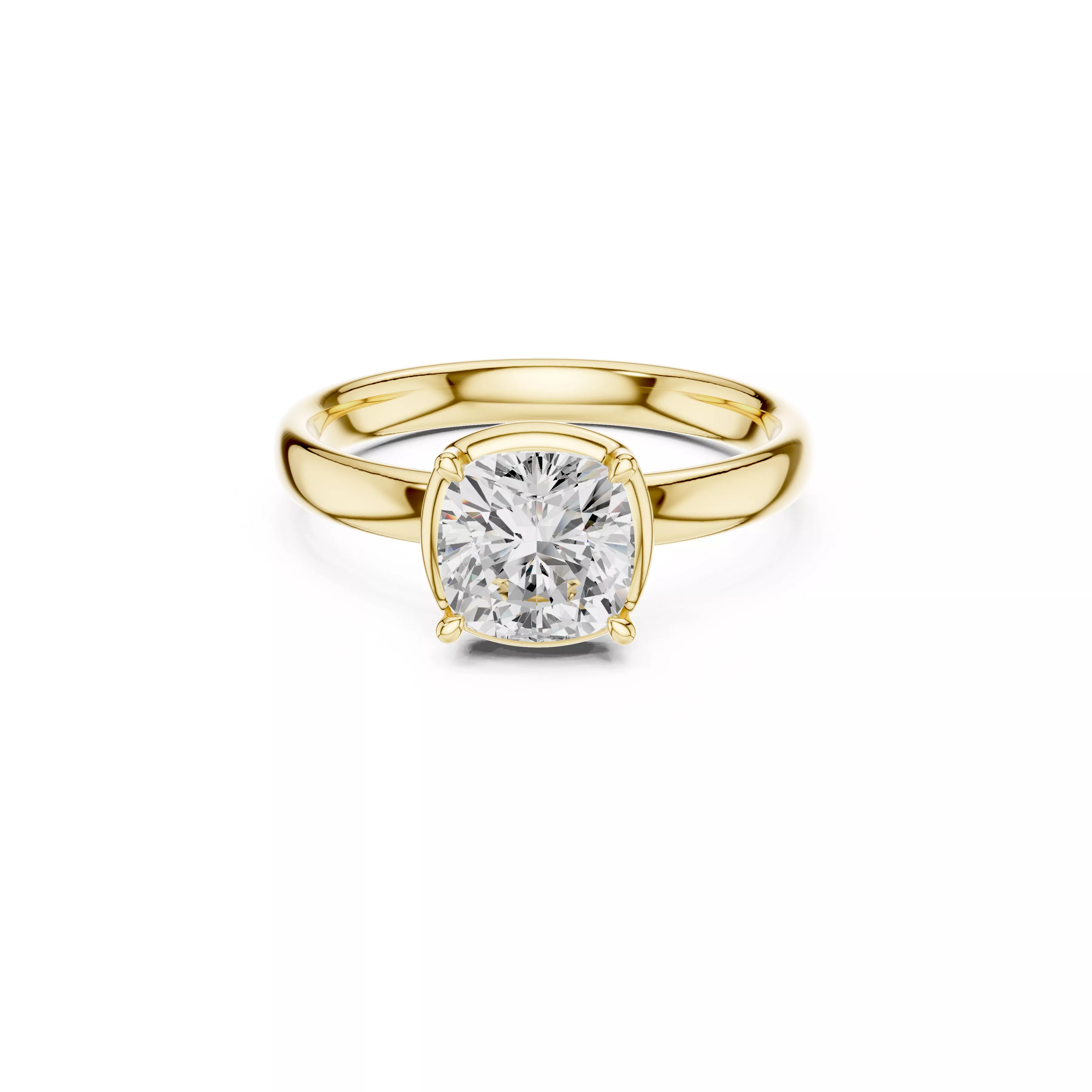 Engae Ring Designer Diamond Band Luxury Engagement Ring Ready CAD M10319 3D model ...