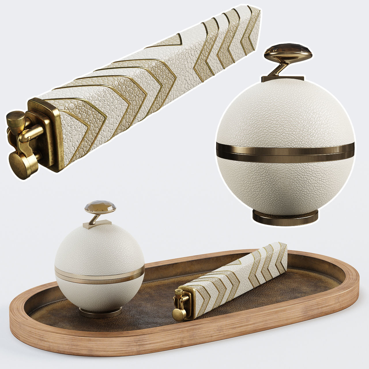 Kifu Paris accessories 3D model_1