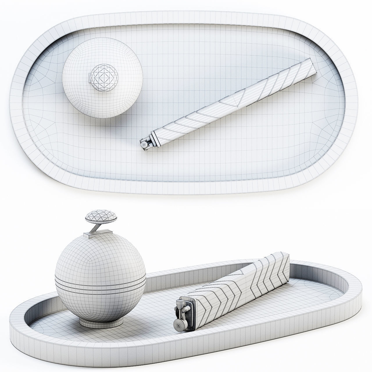 Kifu Paris accessories 3D model_5