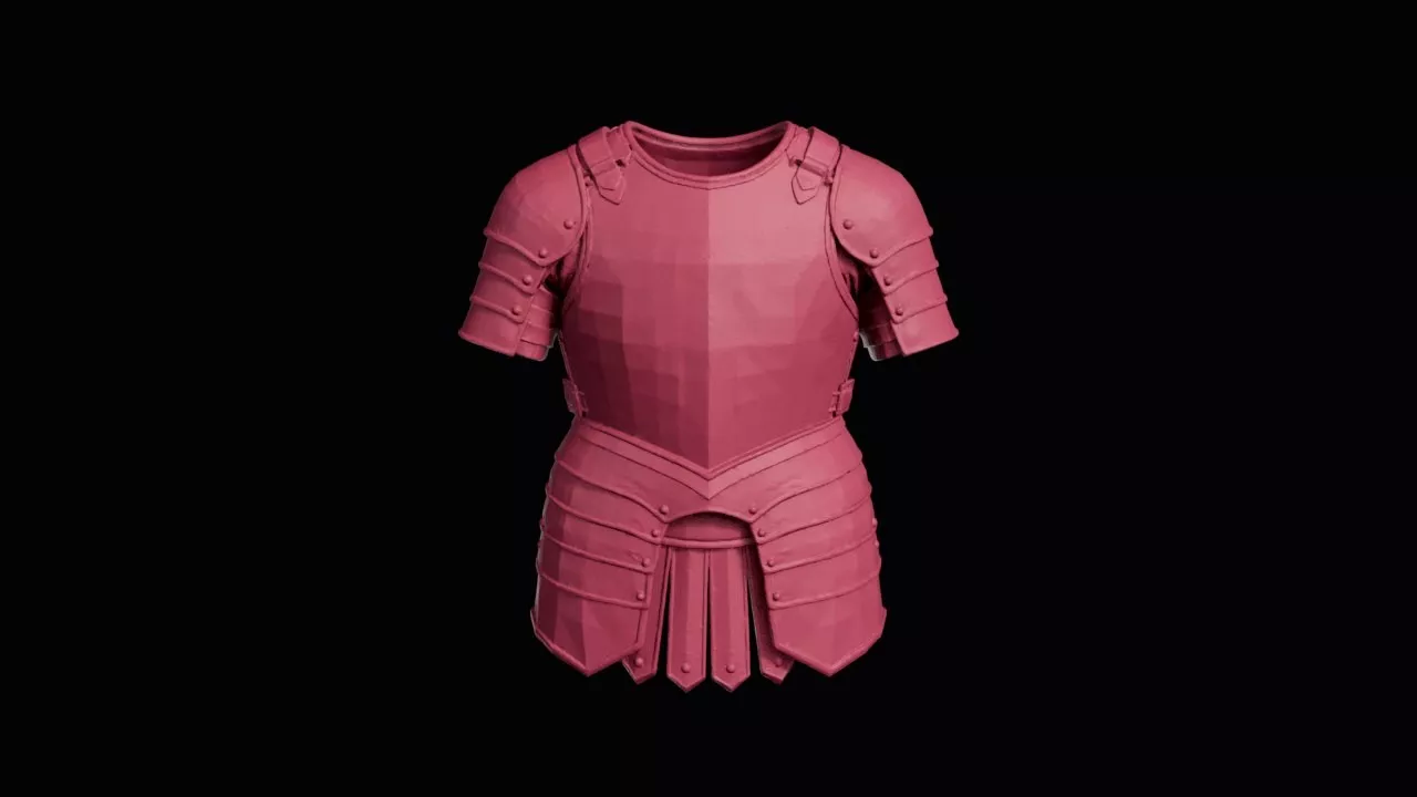 Knight Plate Cuirass Torso Armor 3D print model