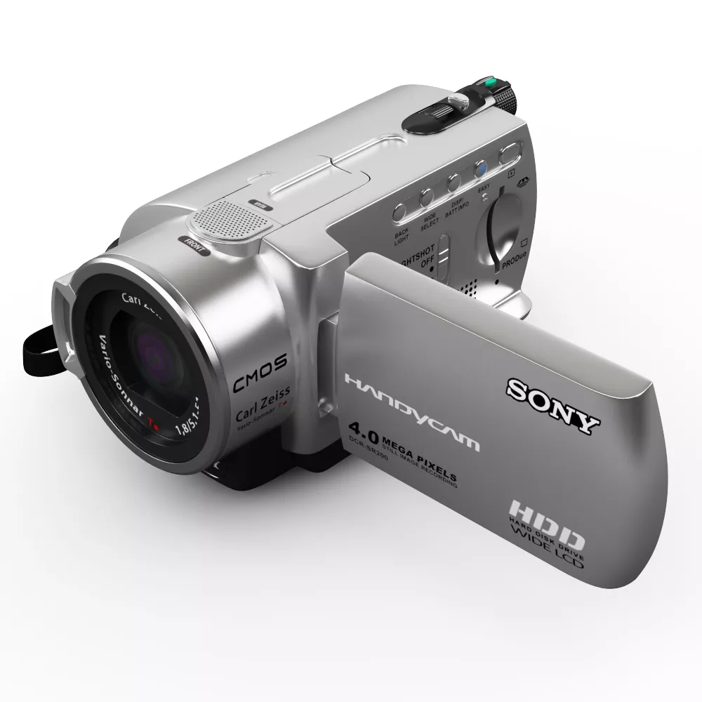 Camcorder 3D model