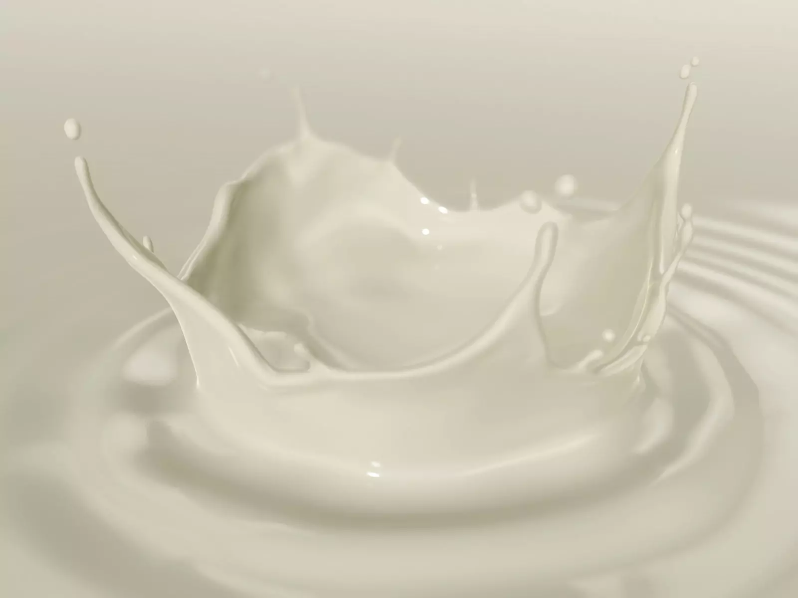 Milk splash 3D model_0