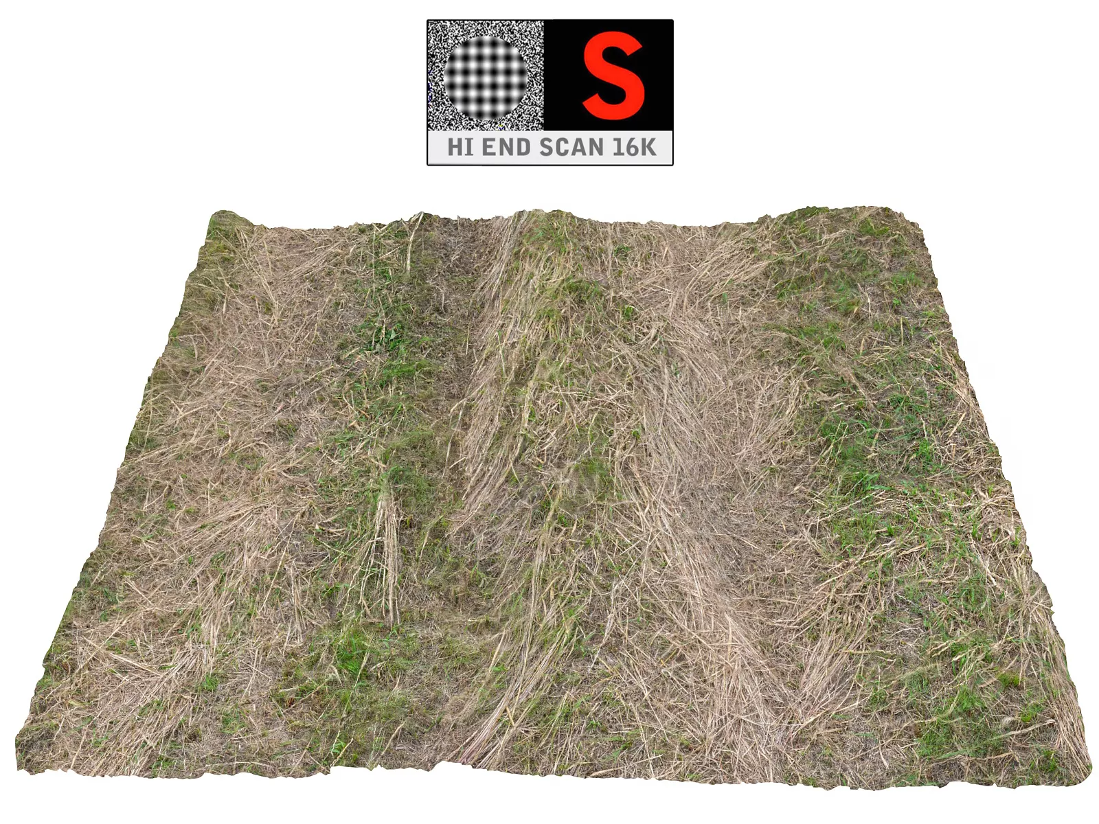 Farmland ground 16K Ultra HD Low-poly 3D model