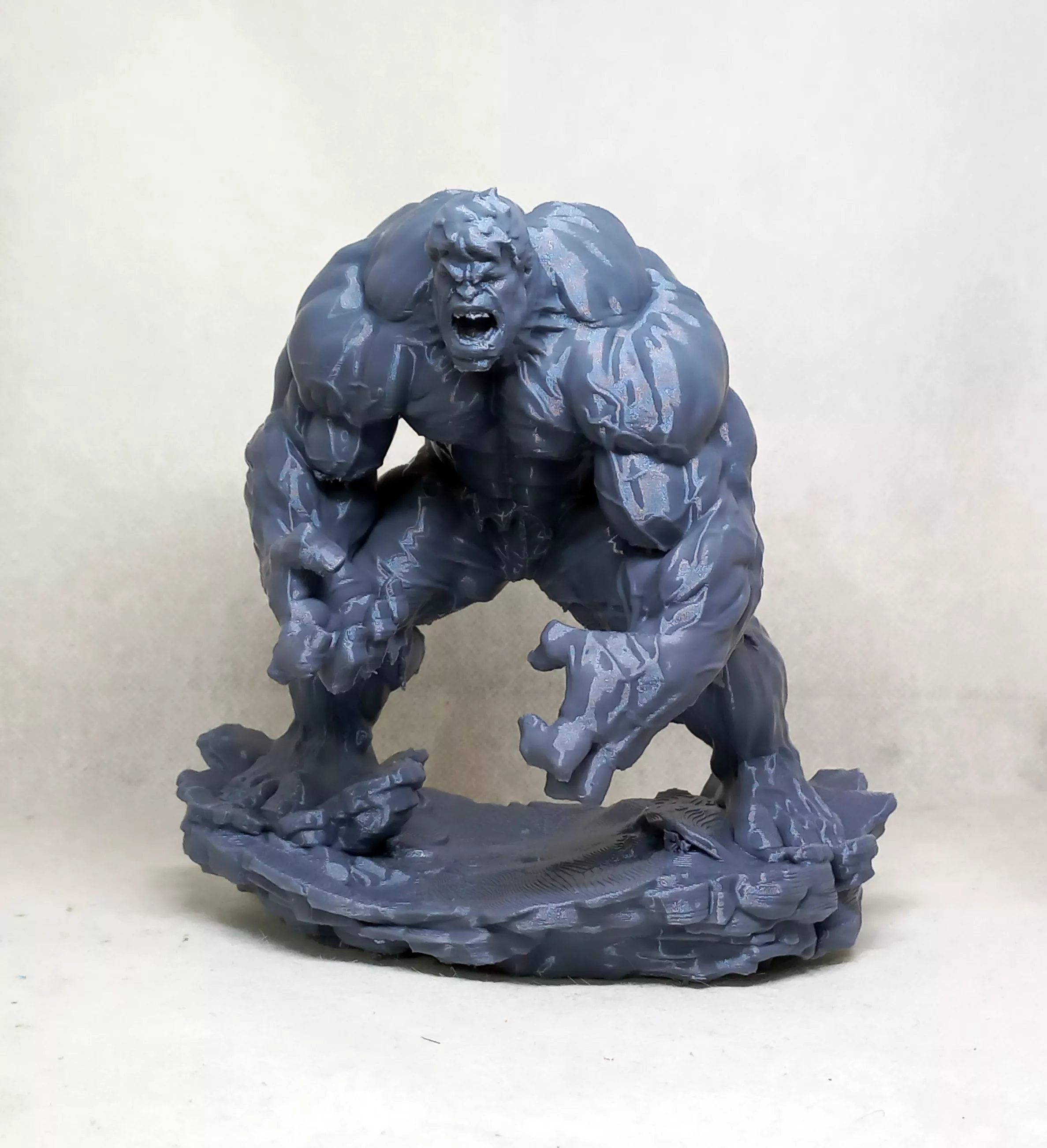 Hulk figure v03 3D print model