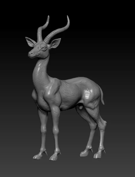 Deer 3D Model 3D print model