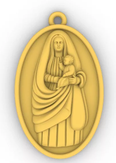 Nuestra Senora de los Angeles Costa Rica 3D print model