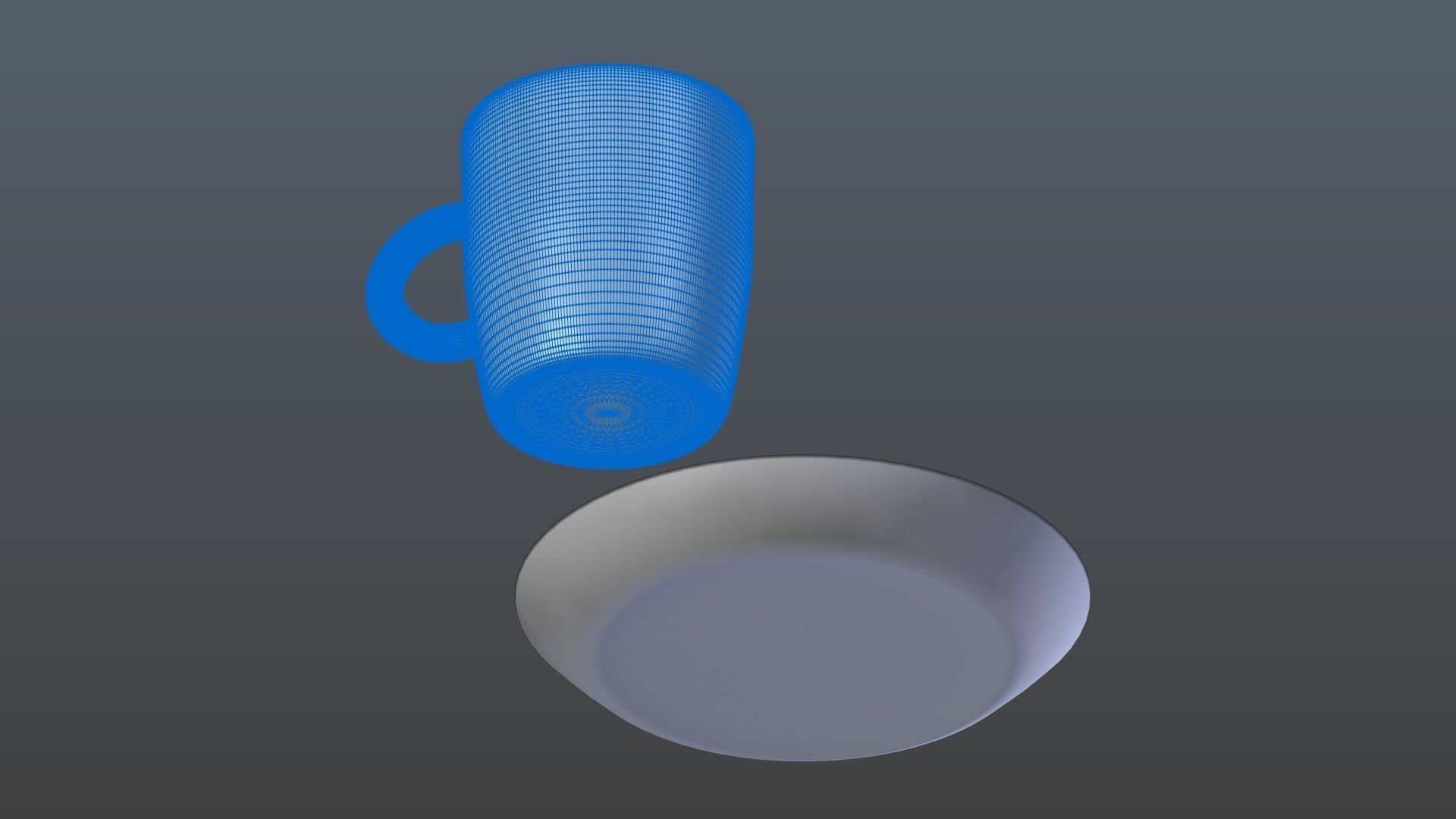 Mug saucer 3D model_17