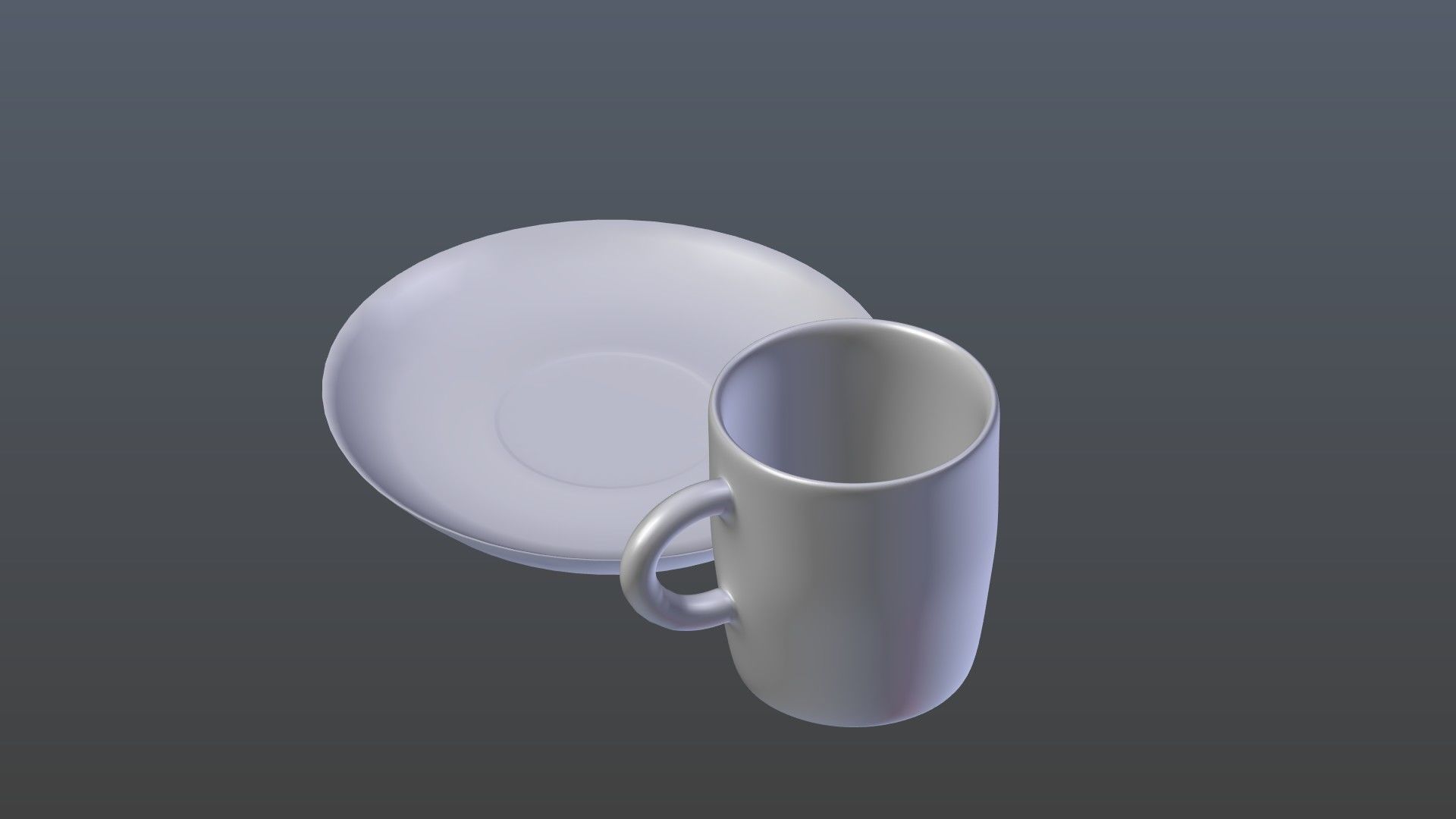Mug saucer 3D model_11