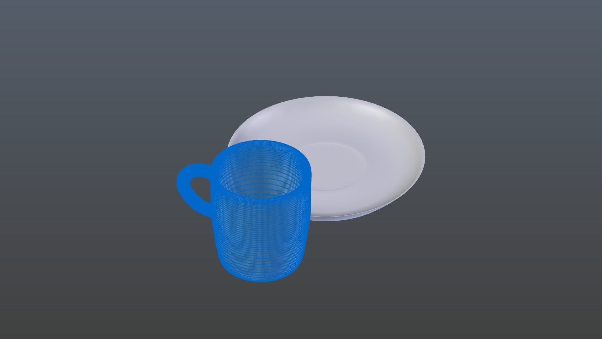 Mug saucer 3D model_14
