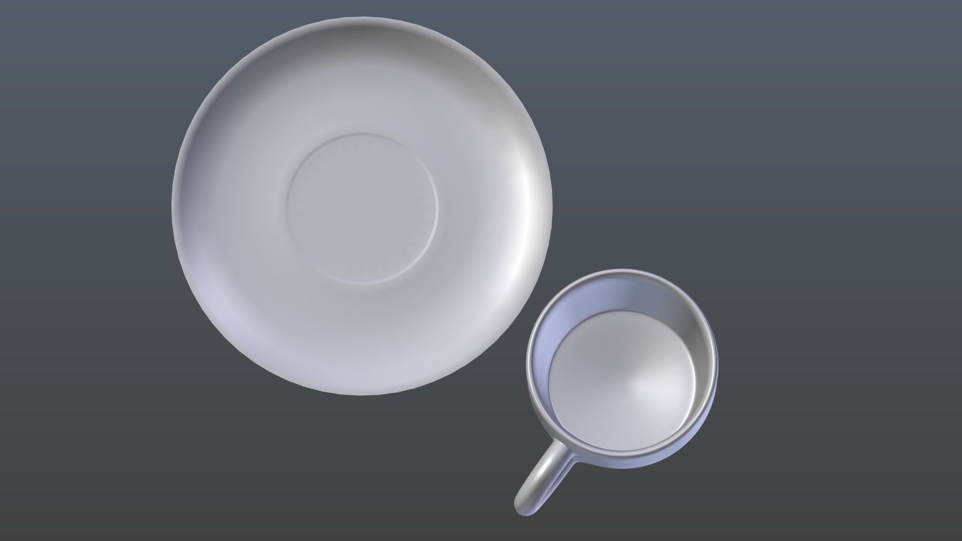Mug saucer 3D model_9