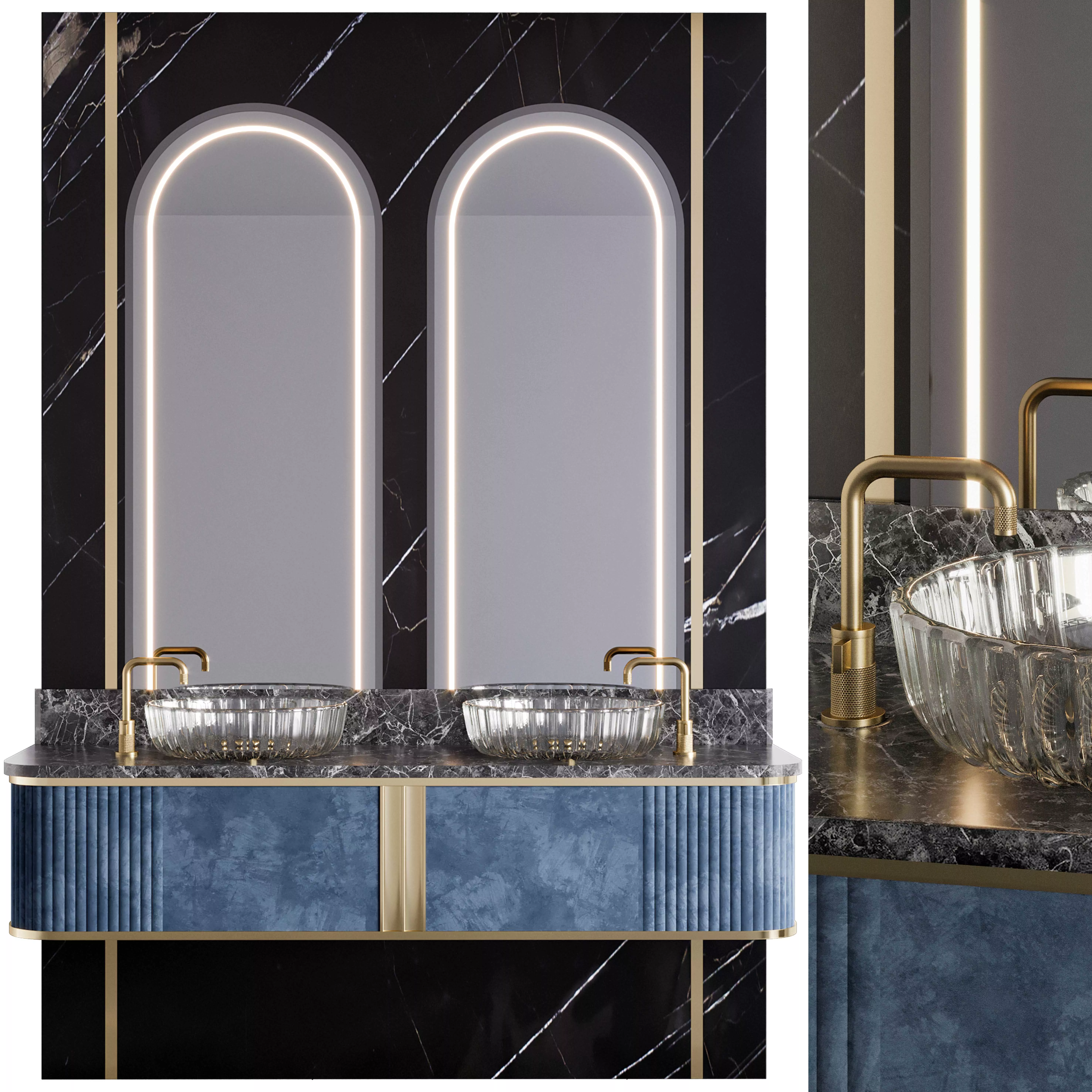 Bathroom Furniture 11 3D model
