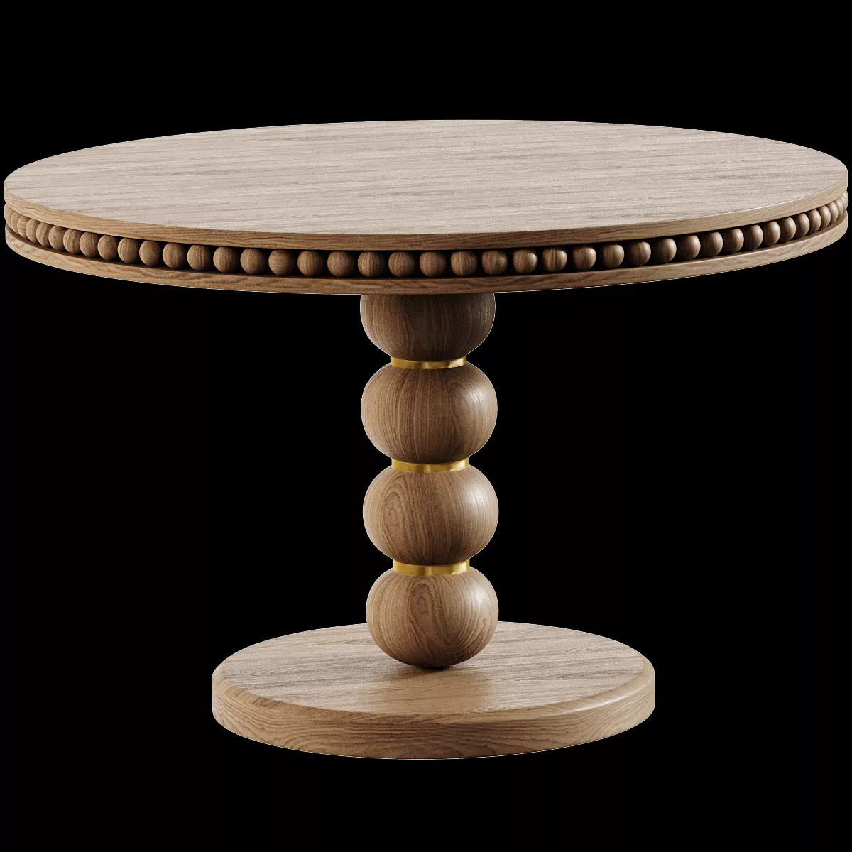 Soho Home Anthropologie Harrison Round Dining Table 3D model