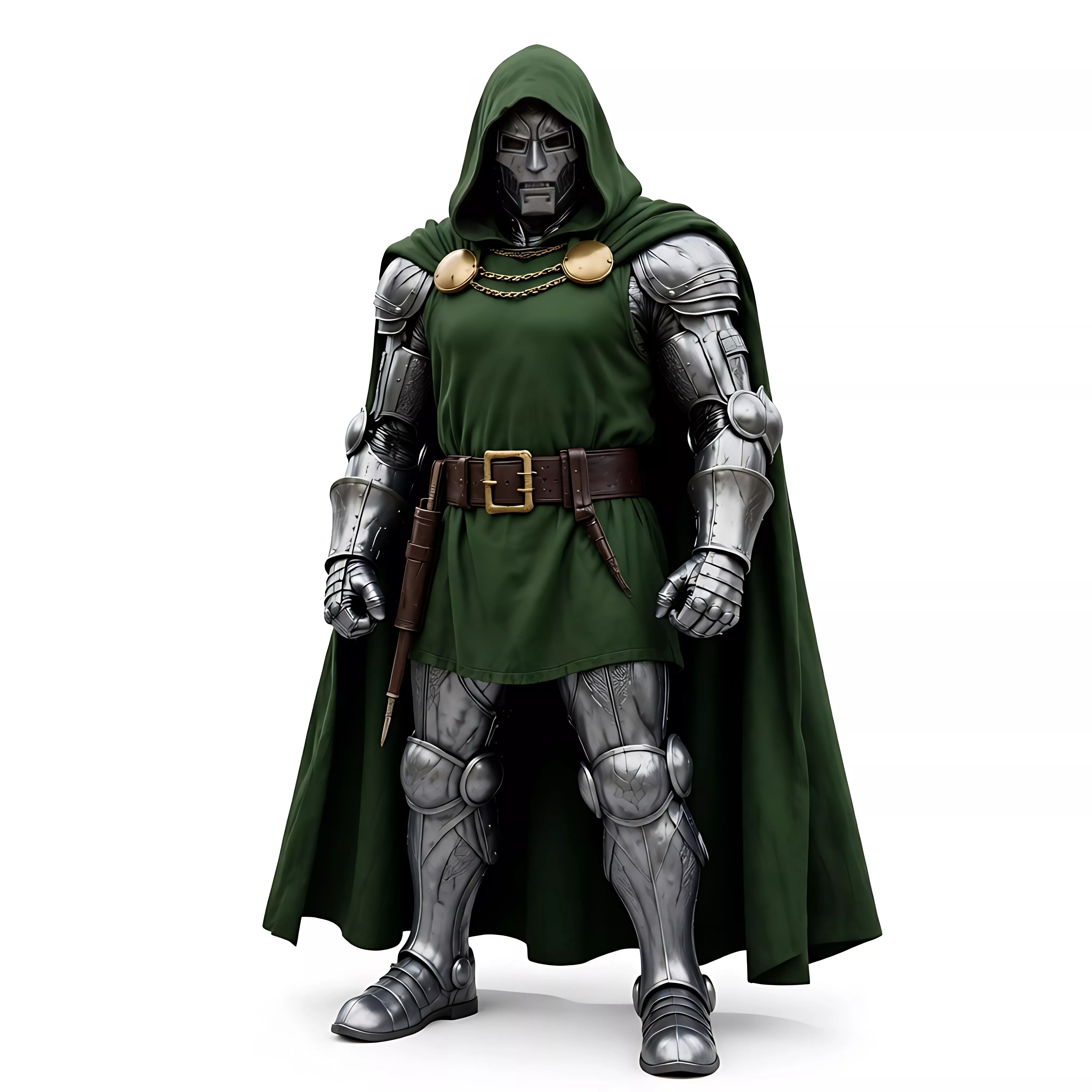 Doctor Doom Marvel Printable Character Figure Model Resin STL 3D 3D print model