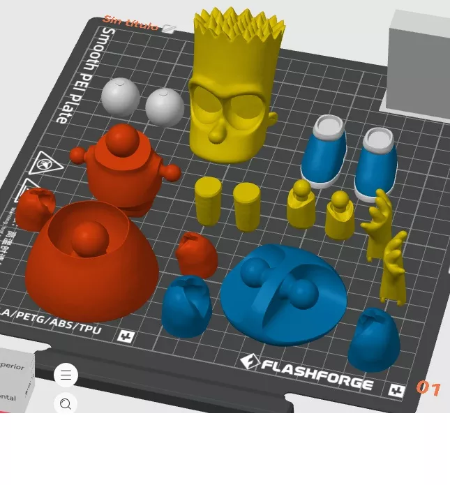 Bart Simpson - Articulado 3D print model