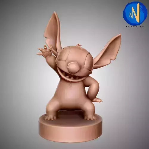 Stitch 3d Print Model figurine