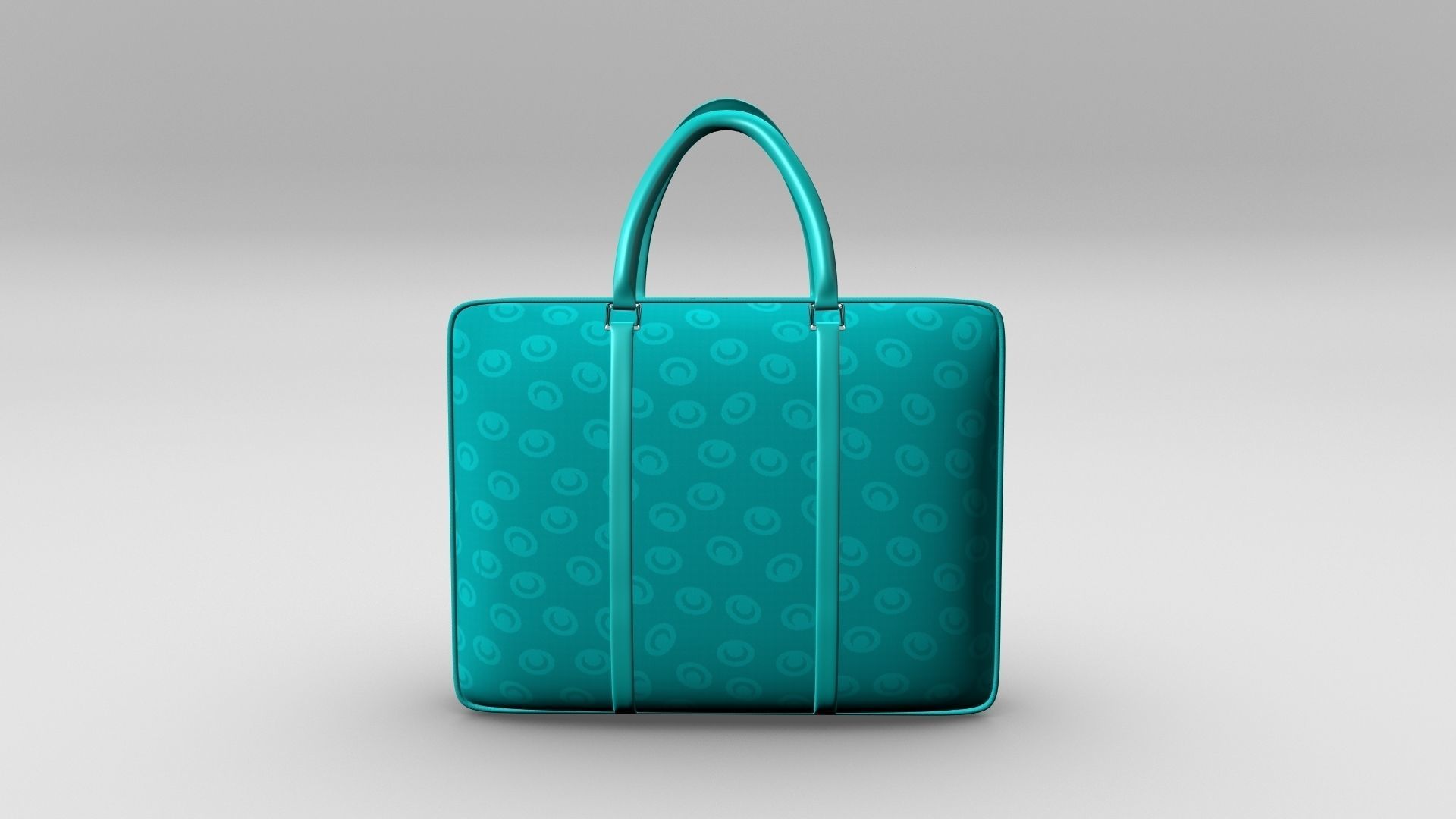 Ladies Handbag Low-poly 3D model_1