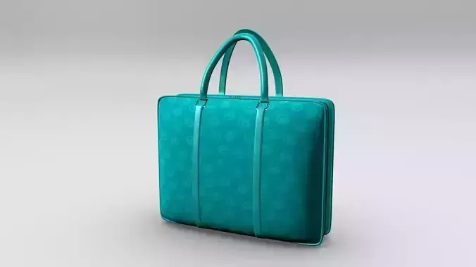 Ladies Handbag Low-poly 3D model