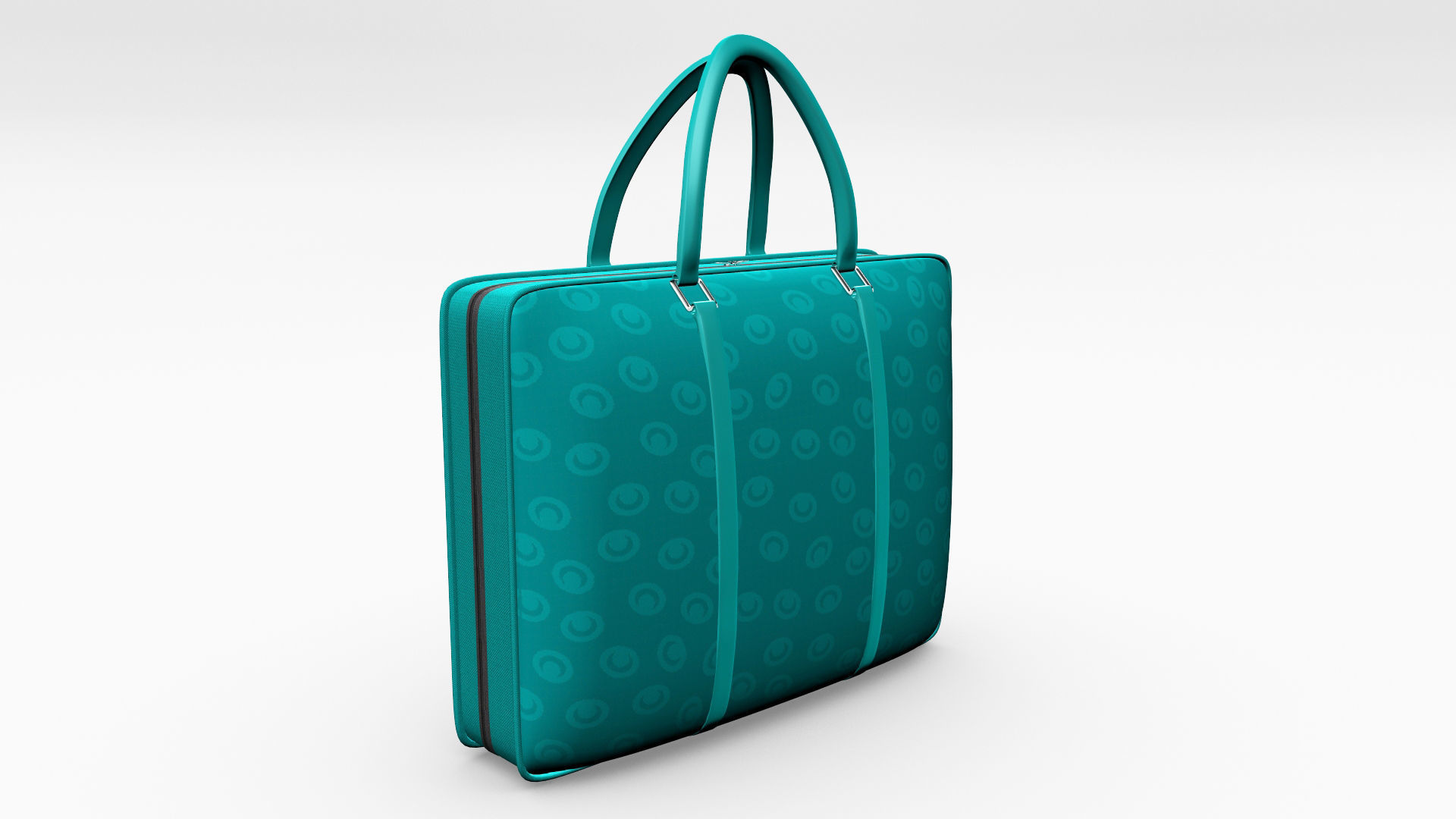 Ladies Handbag Low-poly 3D model_3