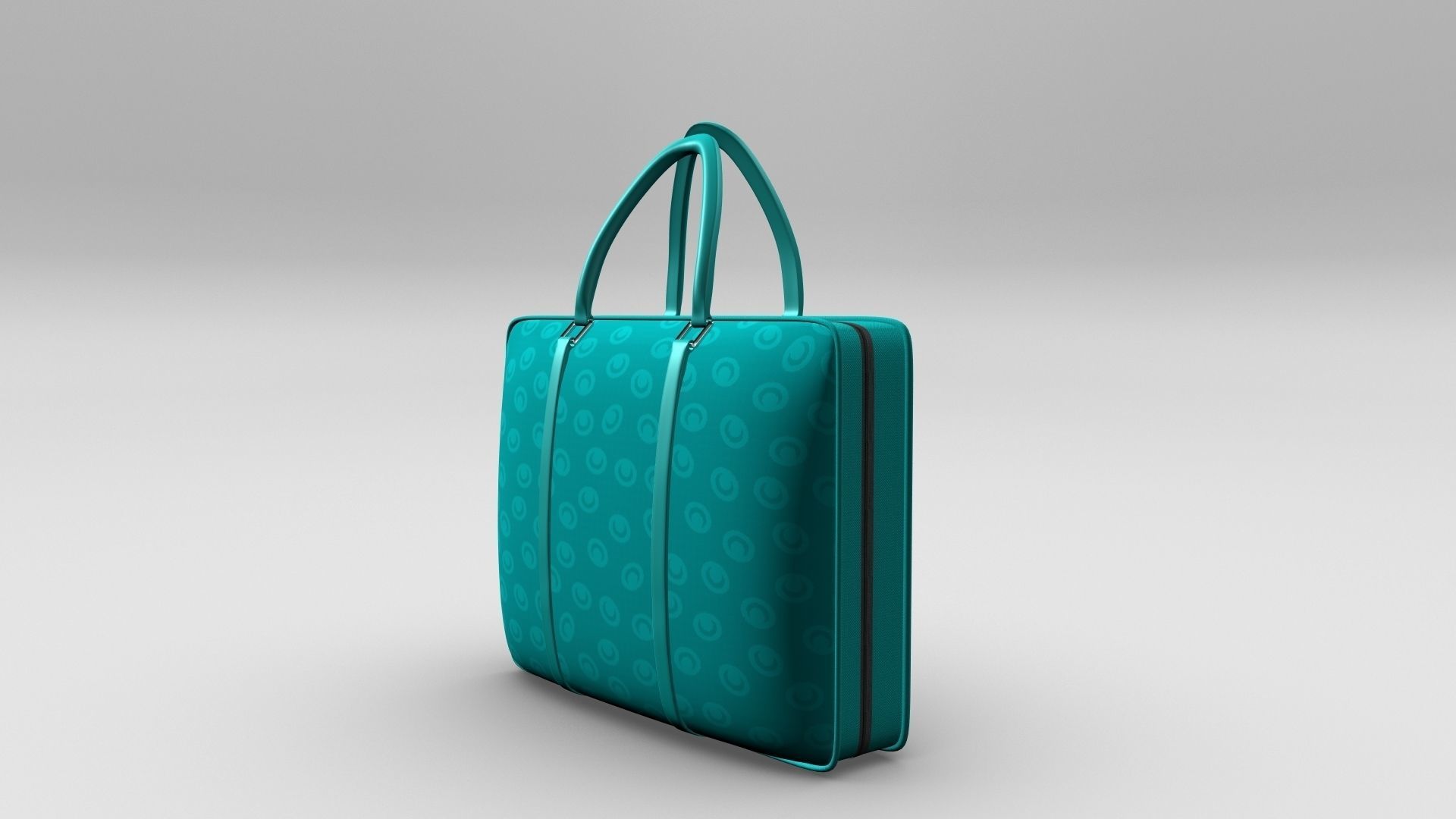 Ladies Handbag Low-poly 3D model_2
