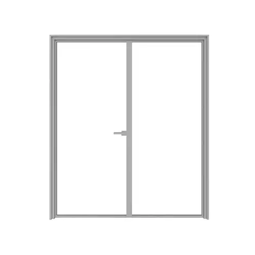 Double Glass Door