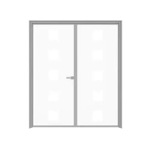 Double Glass Door