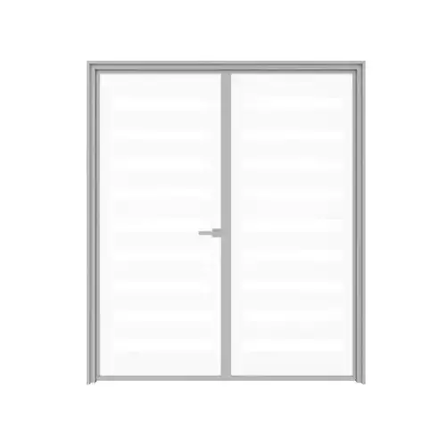 Double Glass Door