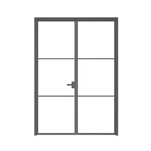 Double Glass Door