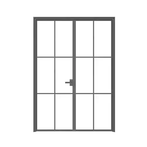 Double Glass Door