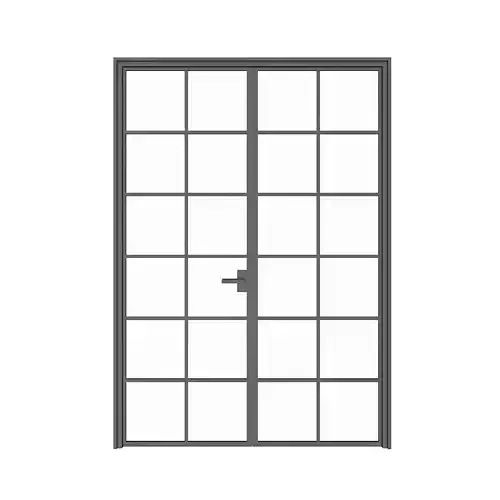 Double Glass Door