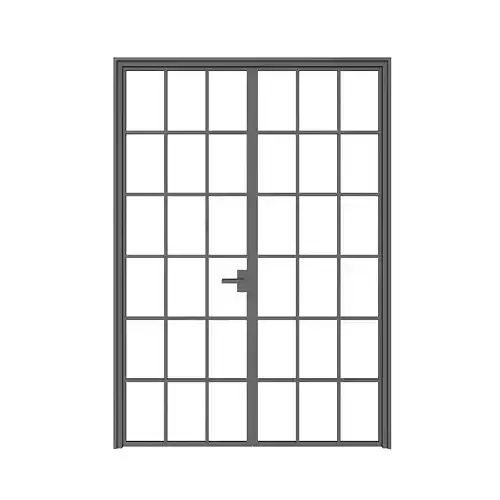 Double Glass Door