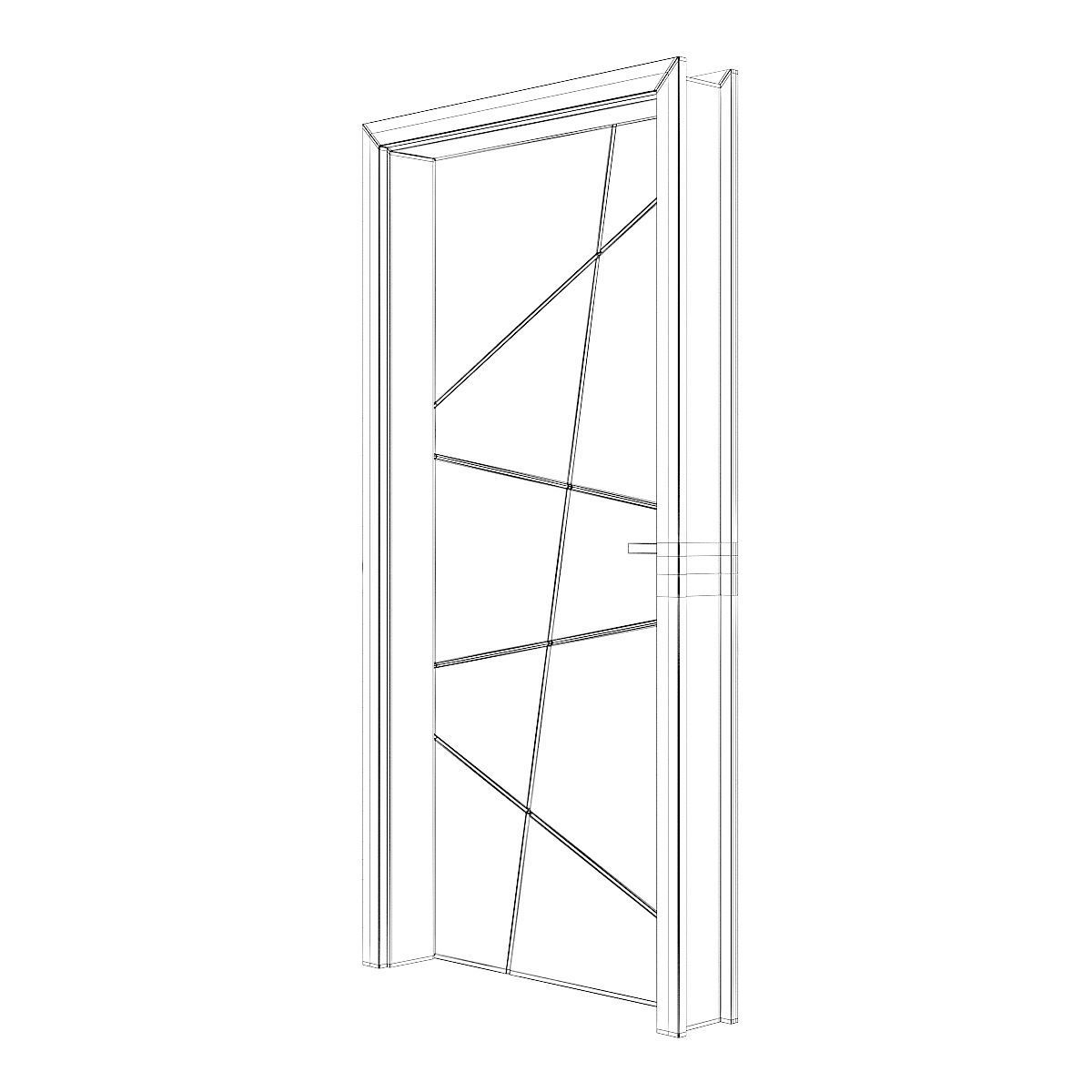 Grey Door 2 3D model_7