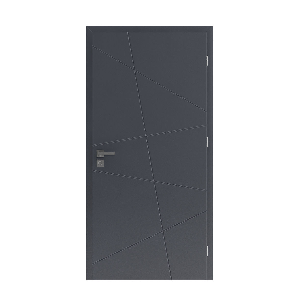 Grey Door 2 3D model_2