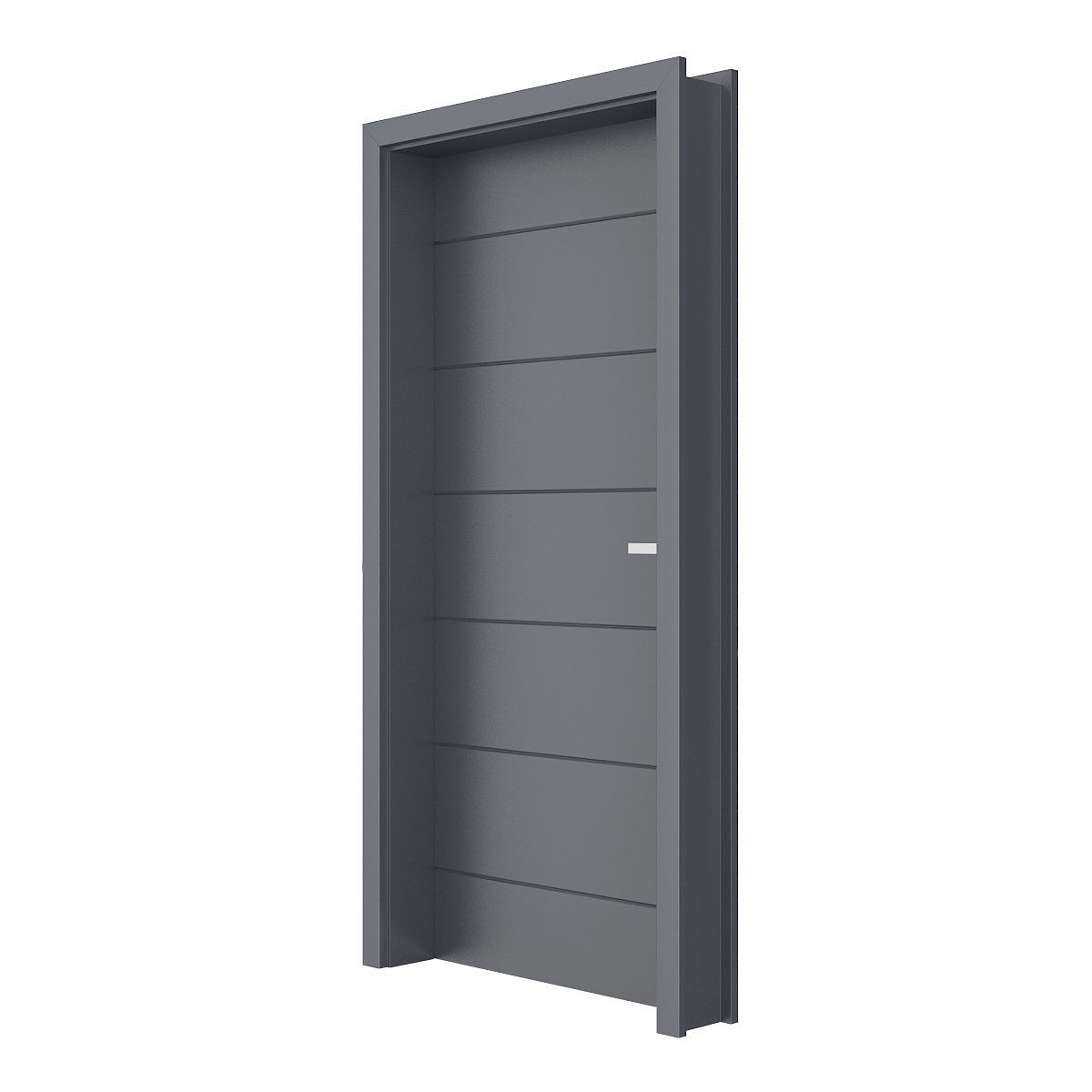 Grey Door 3 3D model_3
