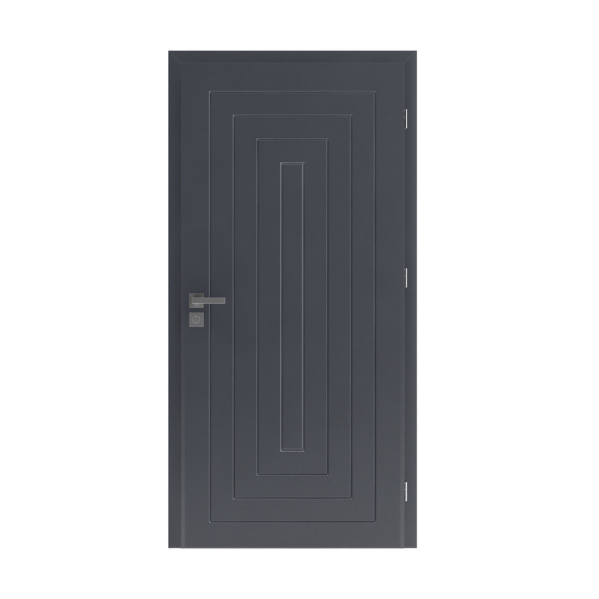 Grey Door 4 3D model_2