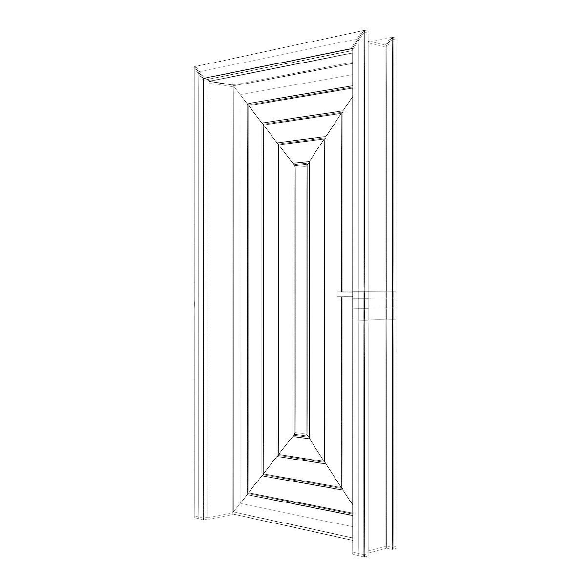 Grey Door 4 3D model_7