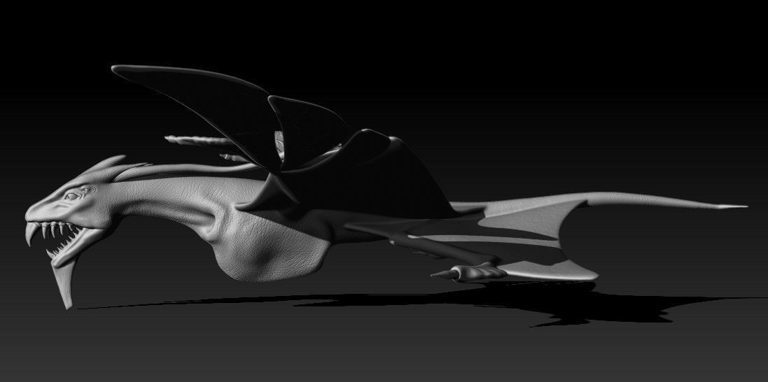 Ikran 3D print model_2