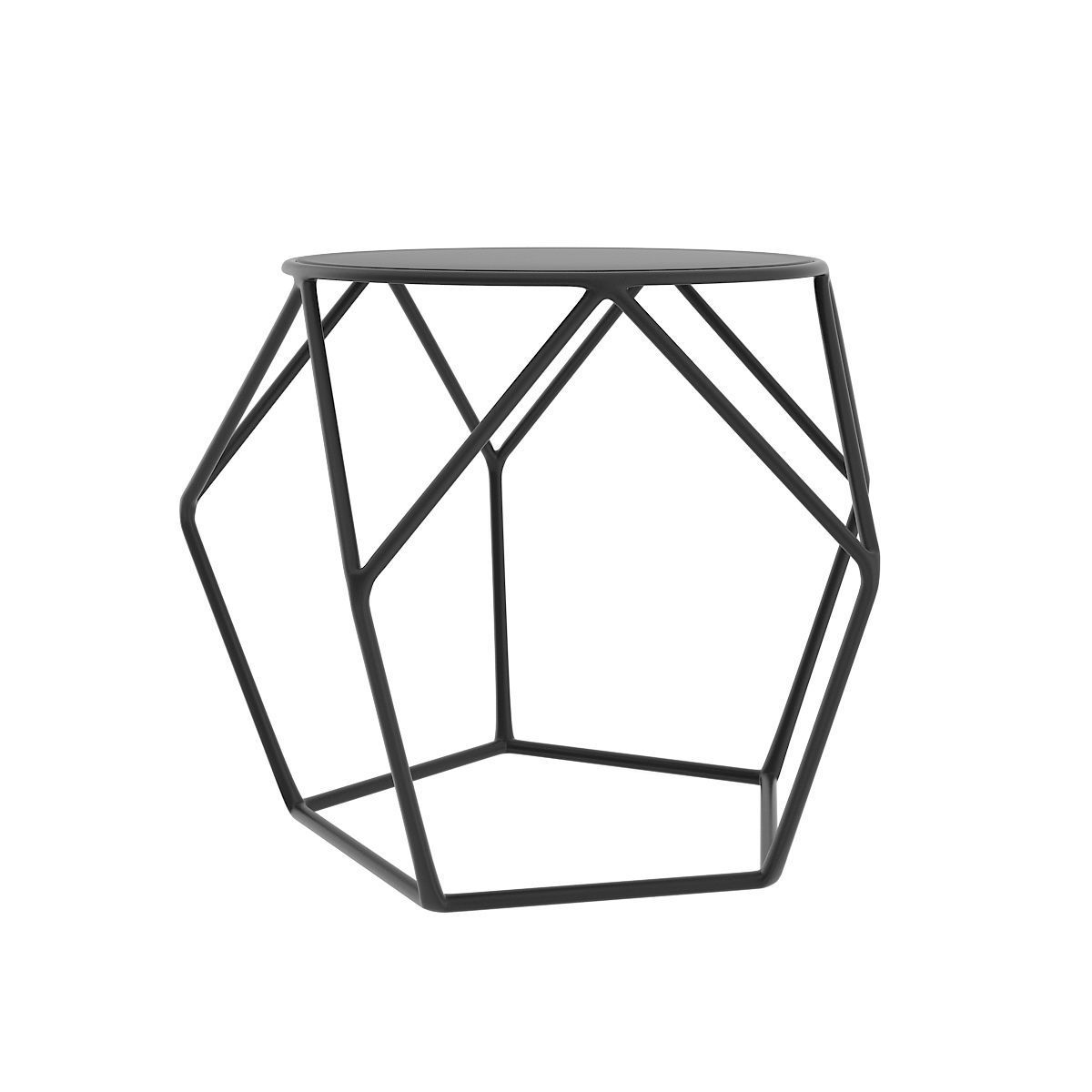 Modern Stool 3D model_3