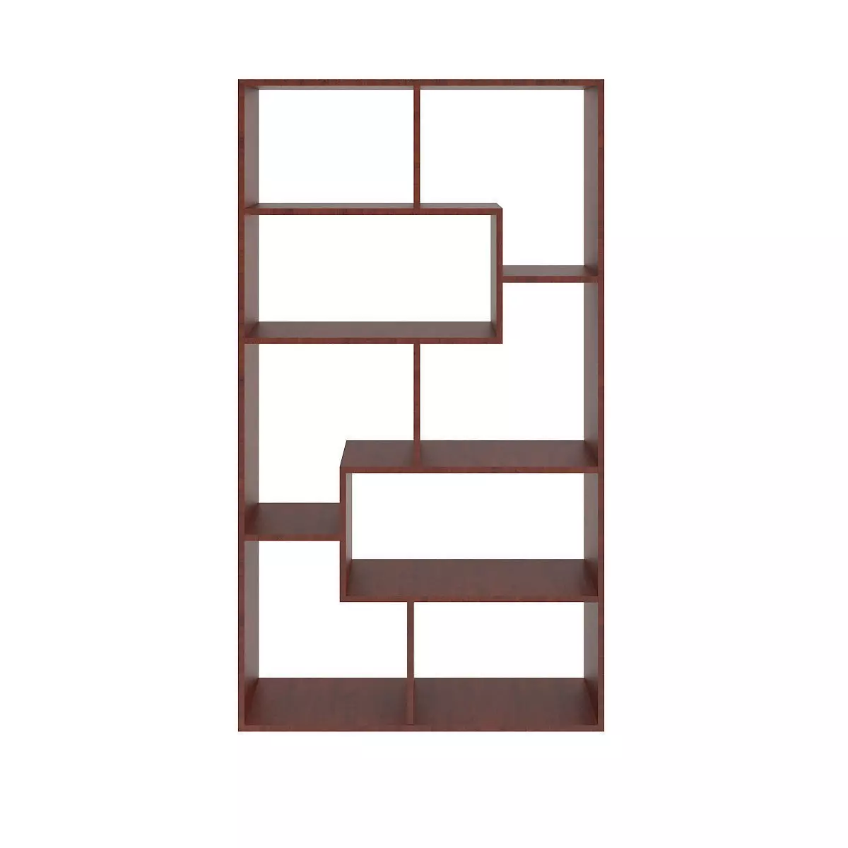 Bookstand bookcase - cherry 3D model_0