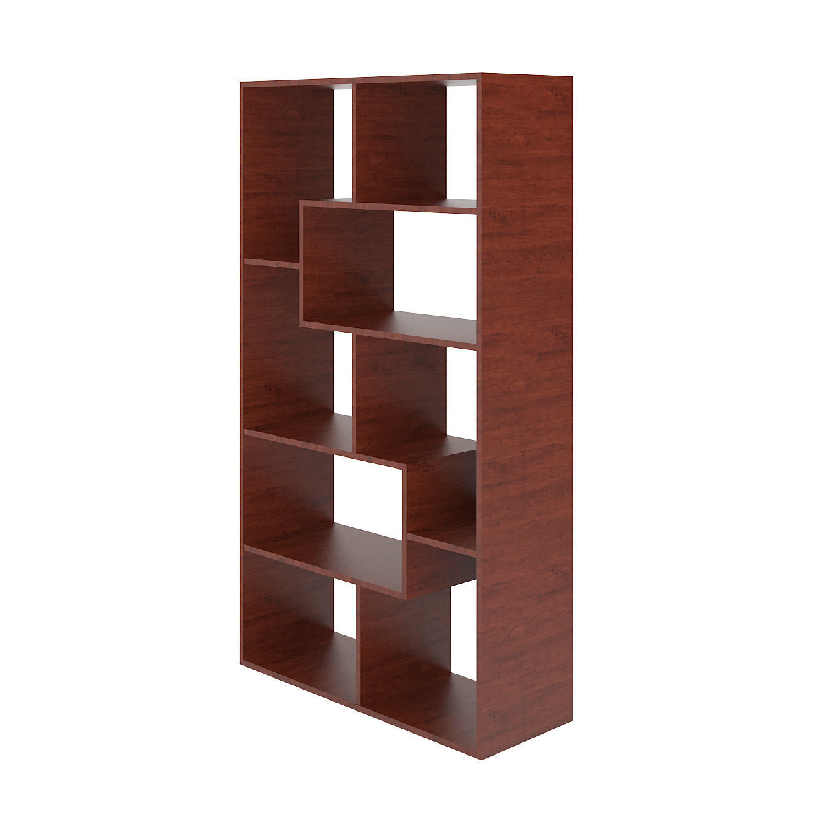 Bookstand bookcase - cherry 3D model_3