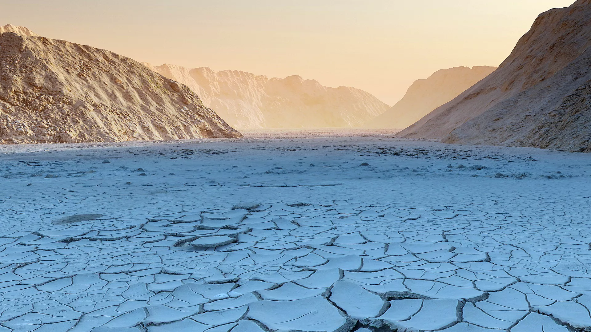 Desert Planet HD Low-poly 3D model