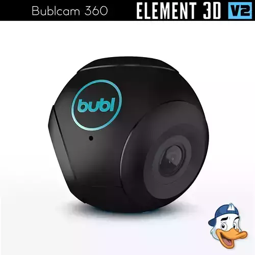 Bublcam 360 for Element 3D 3D model