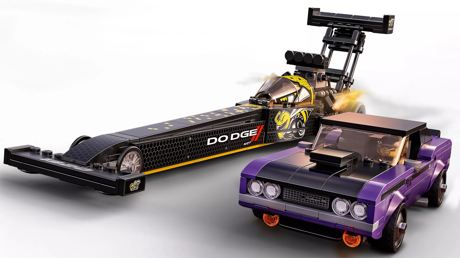 MB-76904 Mopar DodgeSRT Top Fuel Dragster 3D print model