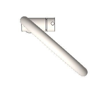 kitchen mixer tap Low-poly 3D model_6