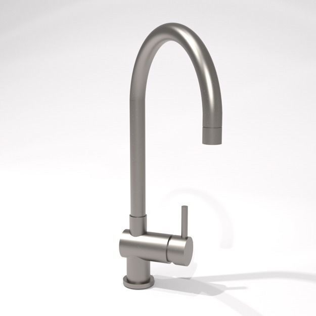 kitchen mixer tap Low-poly 3D model_7