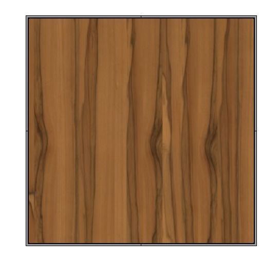 side table 45 x45 x 45 cm  Low-poly 3D model_2