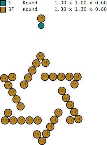 Pendant of the star of David 133 3D print model_10