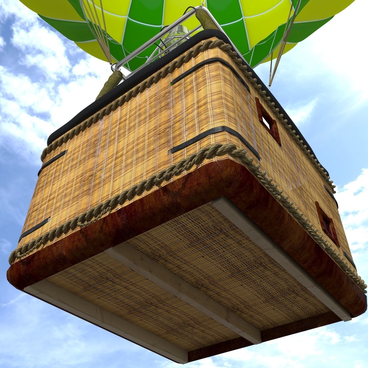 Balloon Air hot 3D model_7