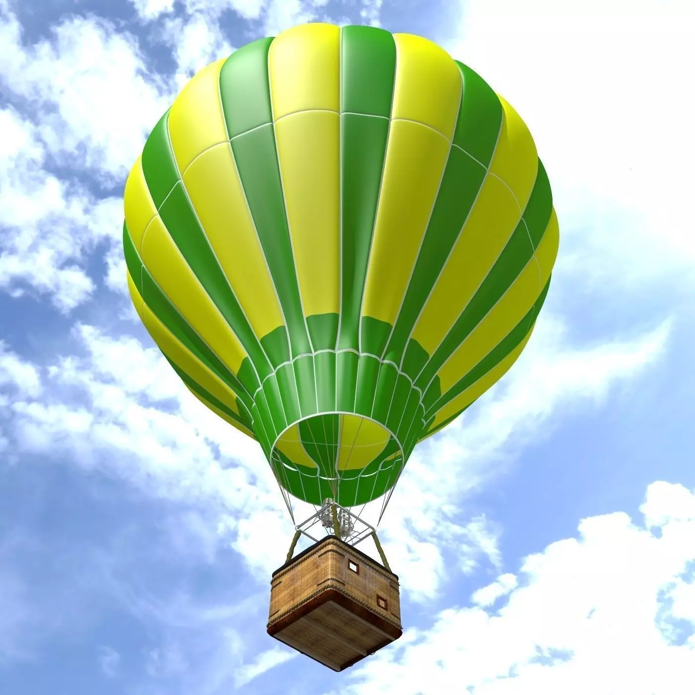 Balloon Air hot 3D model_0