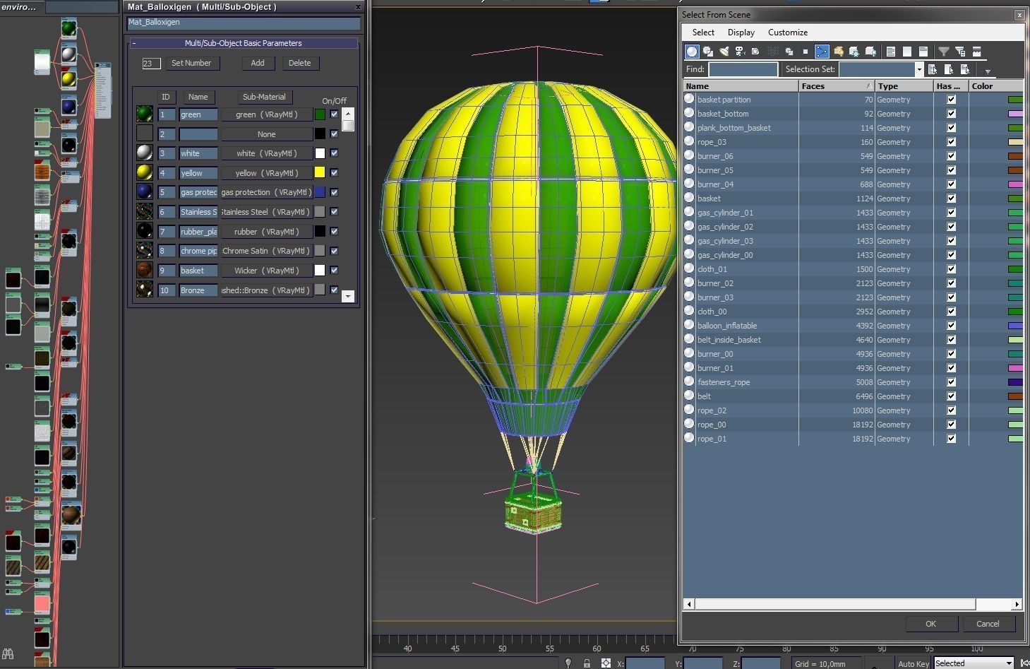 Balloon Air hot 3D model_11
